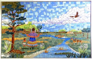 New River - Marshall Bridge Murals