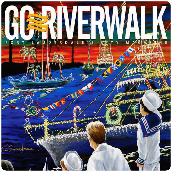 Go Riverwalk Magazine Unveils Winterfest's Poster & Grand Marshal