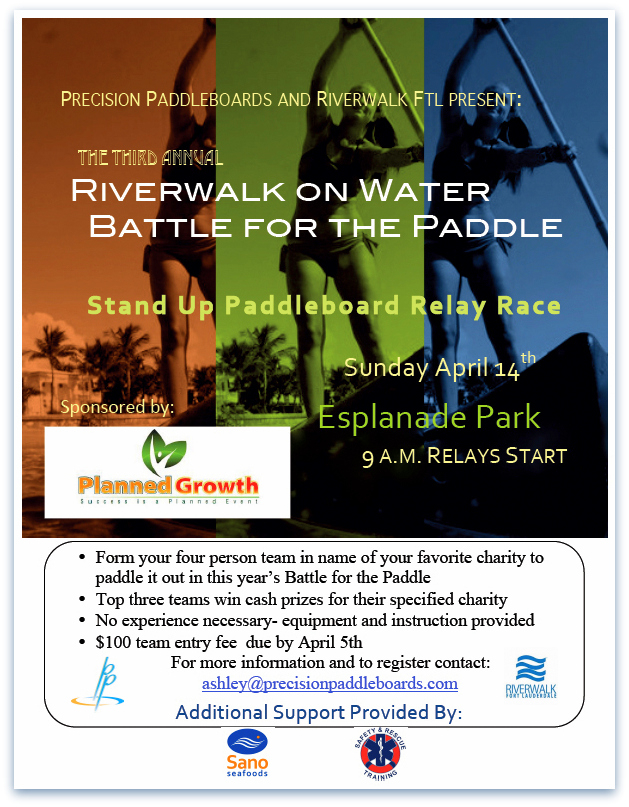 Paddle Event Poster