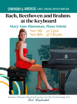 Symphony of the Americas - Back Beethoven and Brahms at the Keyboard