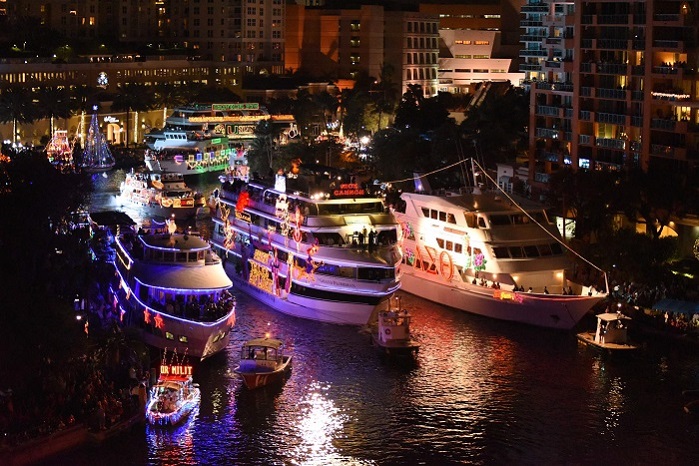 Seminole Hard Rock Winterfest Boat Parade