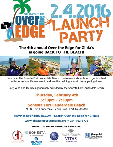 Over the Edge Launch Party