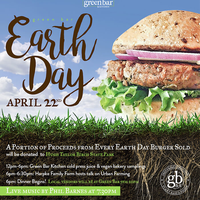 Earth Day Extravaganza at Green Bar & Kitchen