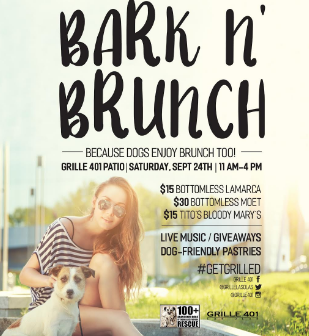Bark n’ Brunch at Grille 401
