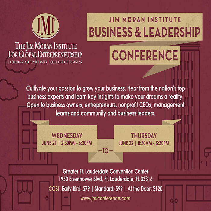 Jim Moran Institute Business & Leadership Conference