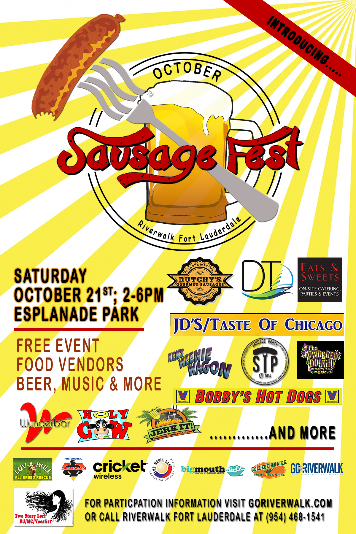 October Sausage Fest Riverwalk Fort Lauderdale