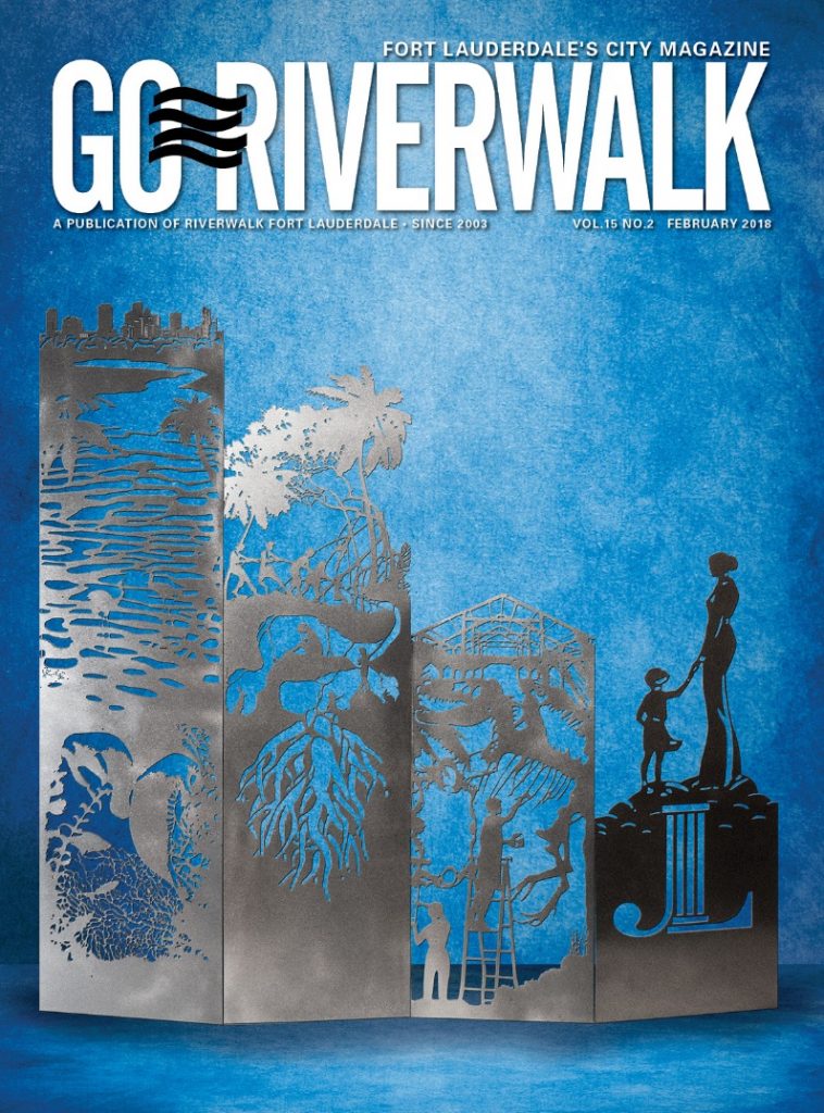 Image of GoRiverwalk Magazine February 2018 Cover