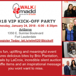 2018 Walk Like MADD; MADD Dash Fort Lauderdale Kick-off Party