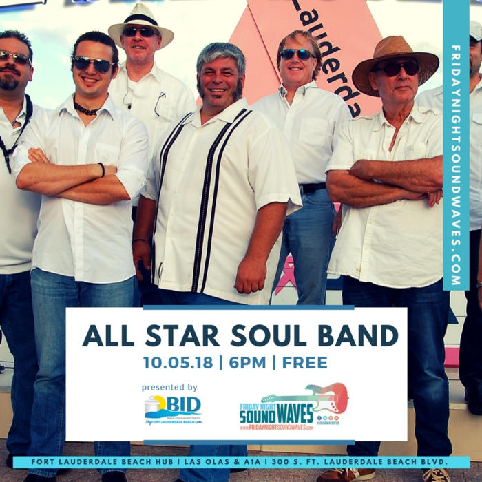 Friday Night Sound Waves presents All Star Soul Band