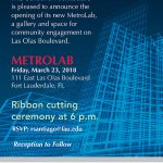 Ribbon Cutting & Reception for MetroLab