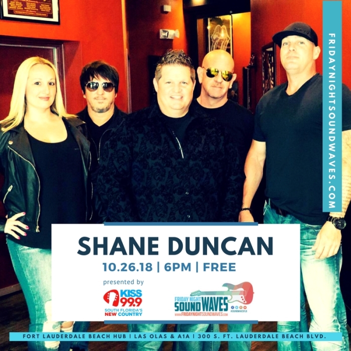Friday Night Sound Waves presents Shane Duncan