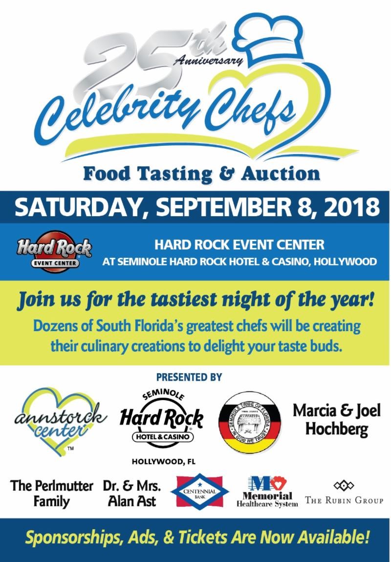 25th Annual Celebrity Chefs Food Tasting & Auction