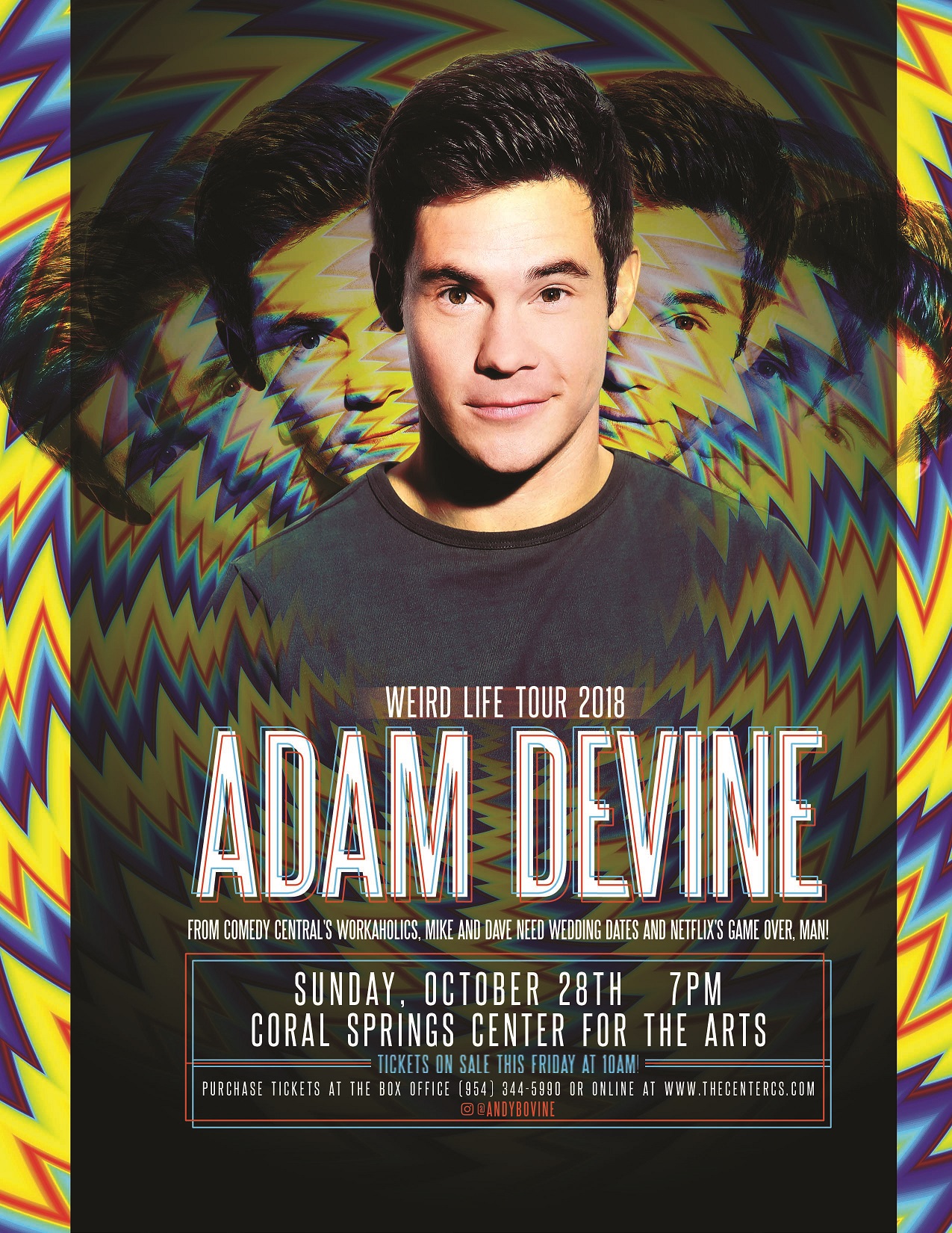 Adam Devine: Weird Life Tour 2018