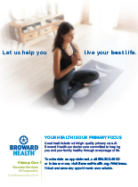 Ad for Broward Health