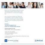 Merrill Lynch "Women and Financial Wellness" Event