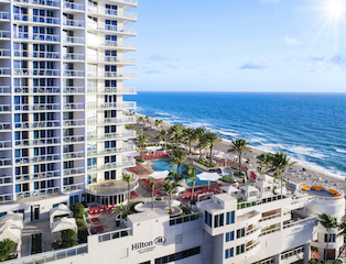 Trick-or-Treating at Hilton Fort Lauderdale Beach Resort