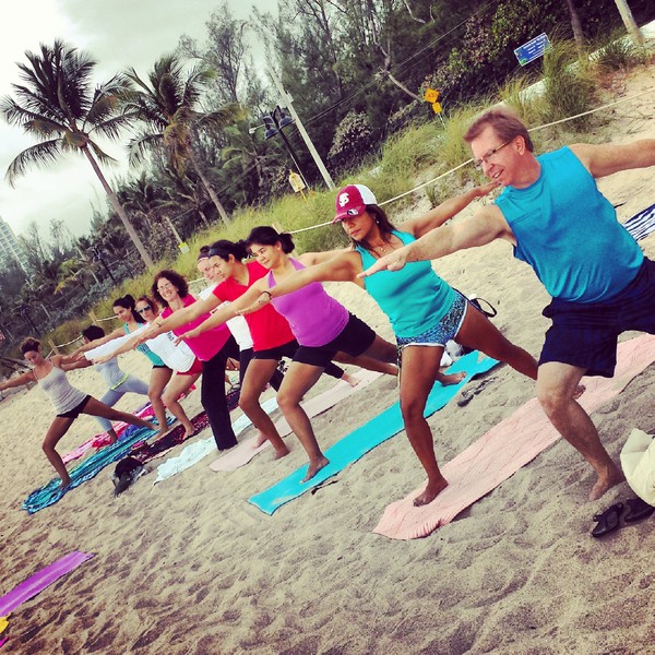 ThanksGiving AM Beach Yoga