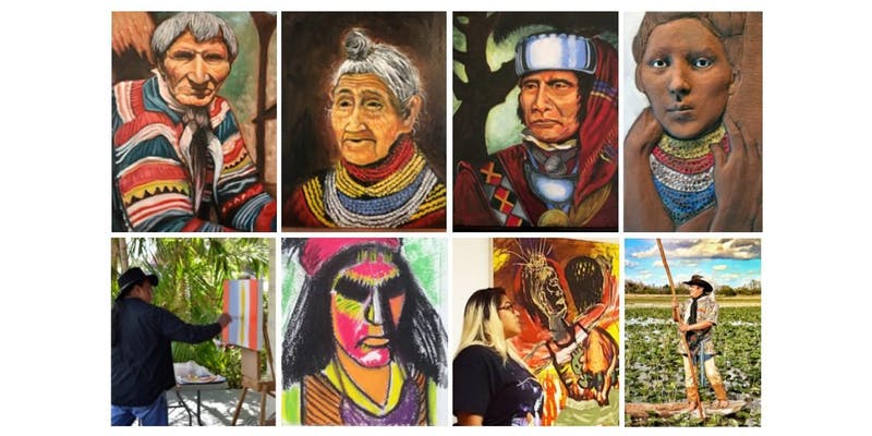 “Seminole Art Scene from the Frontlines”