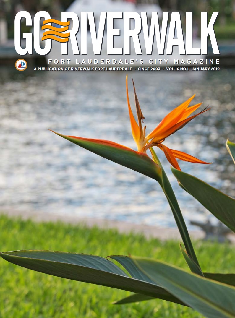 Image of the GoRiverwalk Magazine January 2019 Cover