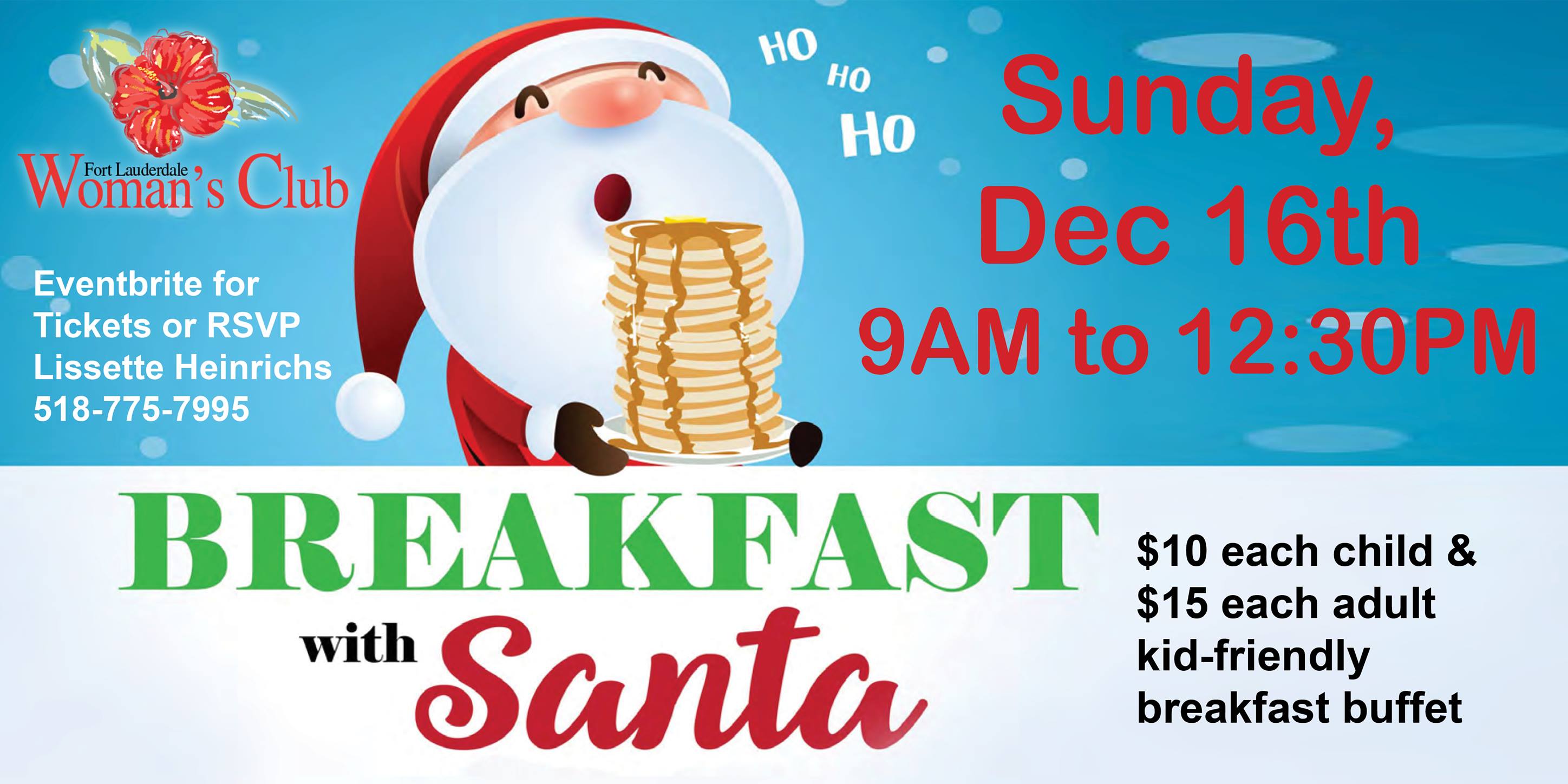 Breakfast with Santa Riverwalk Fort Lauderdale