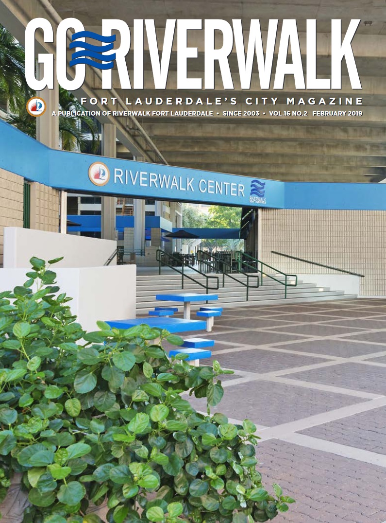 Image of the GoRiverwalk Magazine February 2019 Cover