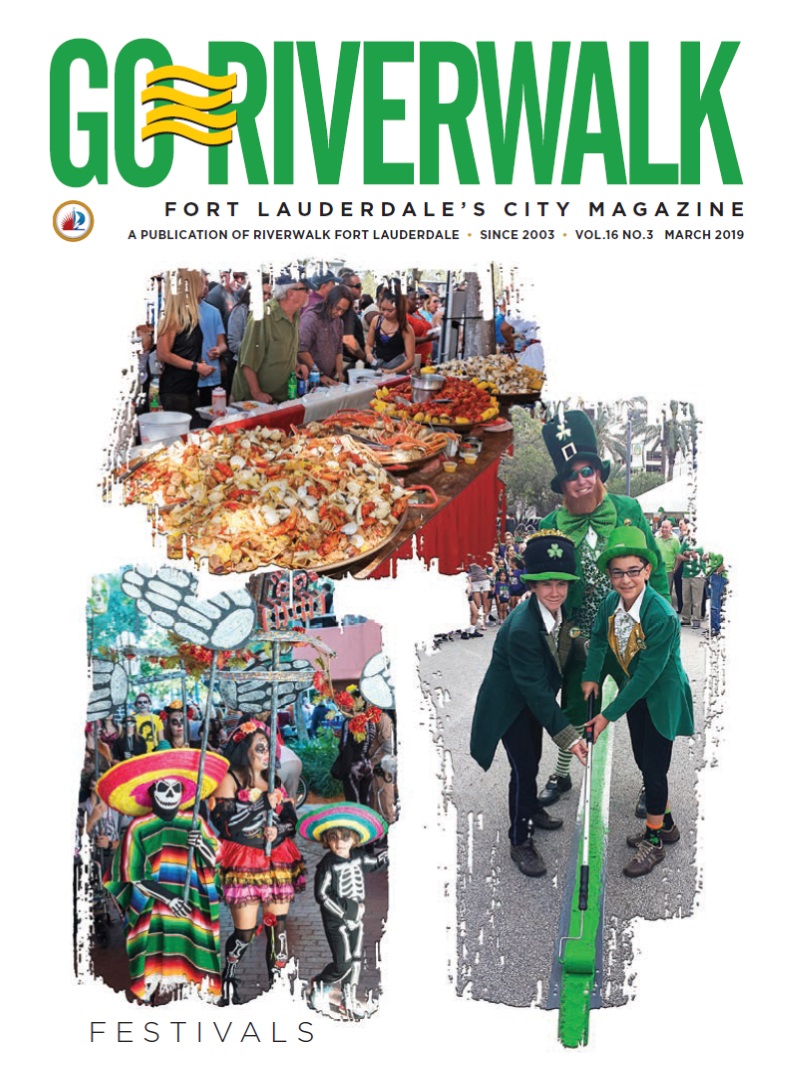 Image of the GoRiverwalk Magazine March 2019 Cover