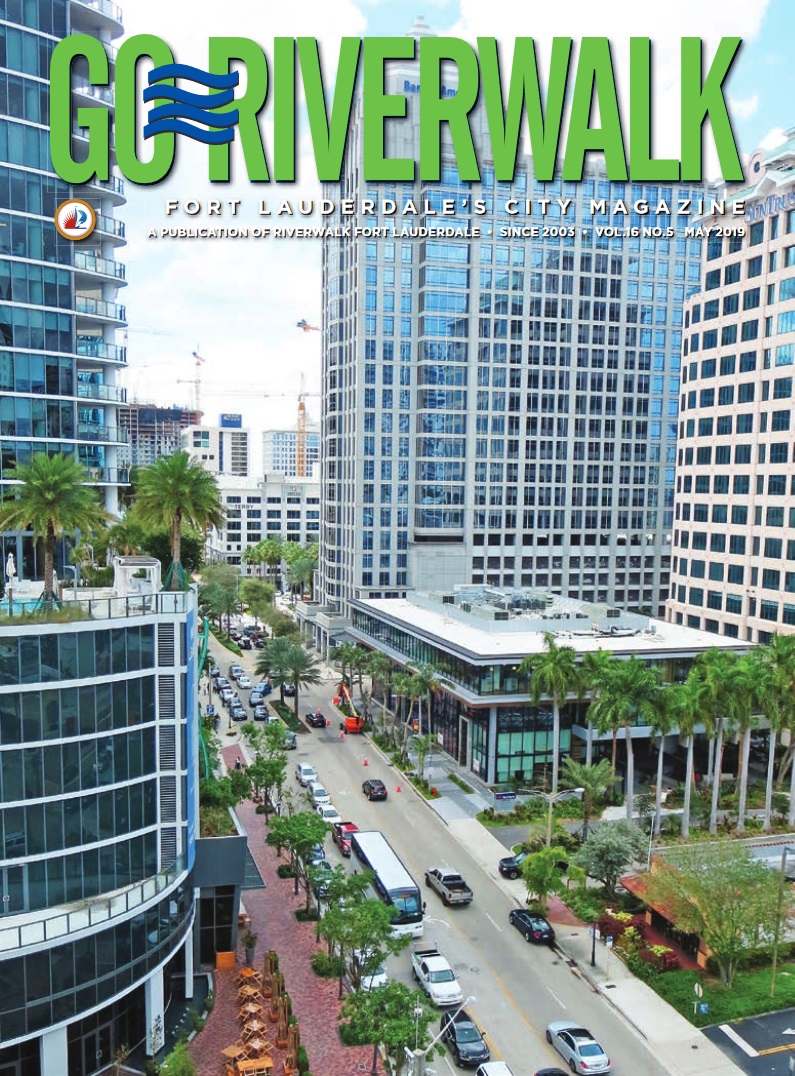 Image of the GoRiverwalk Magazine May 2019 Cover