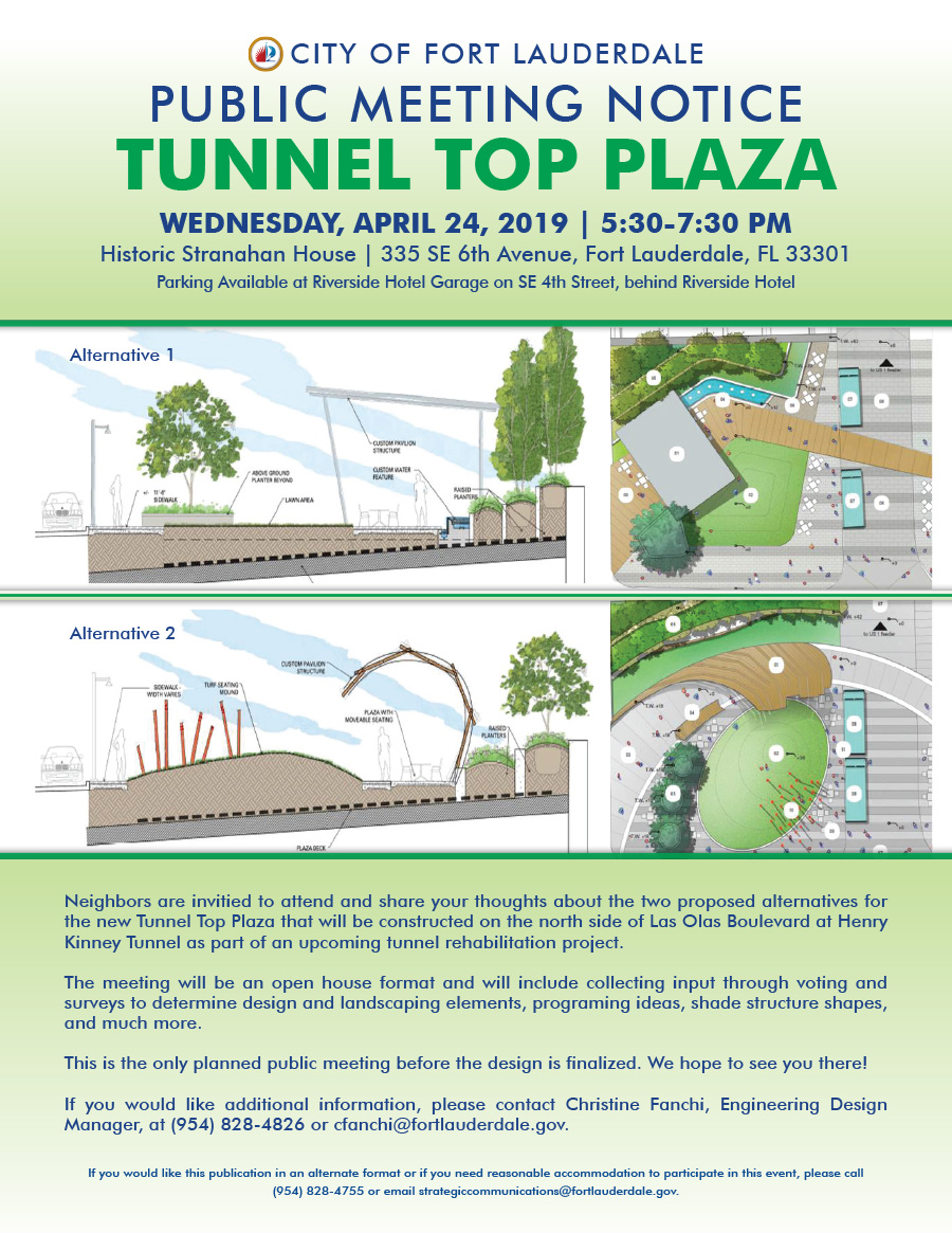 Public Meeting:  Tunnel Top Plaza