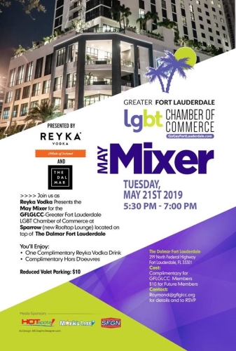 GFLGLCC May Mixer at The Dalmar Fort Lauderdale