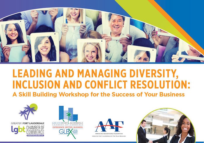 Leading and Managing Diversity, Inclusion and Conflict Resolution