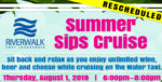 Riverwalk Summer Sips Cruise (Rescheduled to Aug 1)