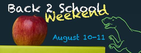 Back 2 School Dino Weekend at Flamingo Gardens