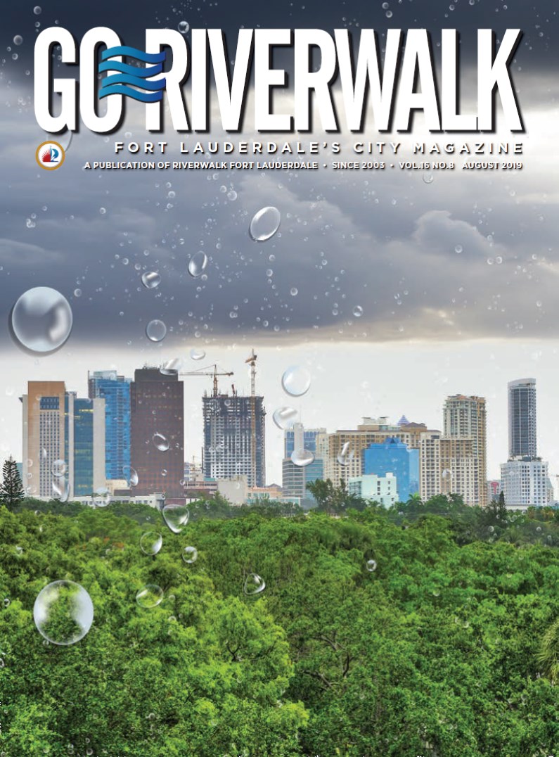 Image of the GoRiverwalk Magazine August 2019 Cover