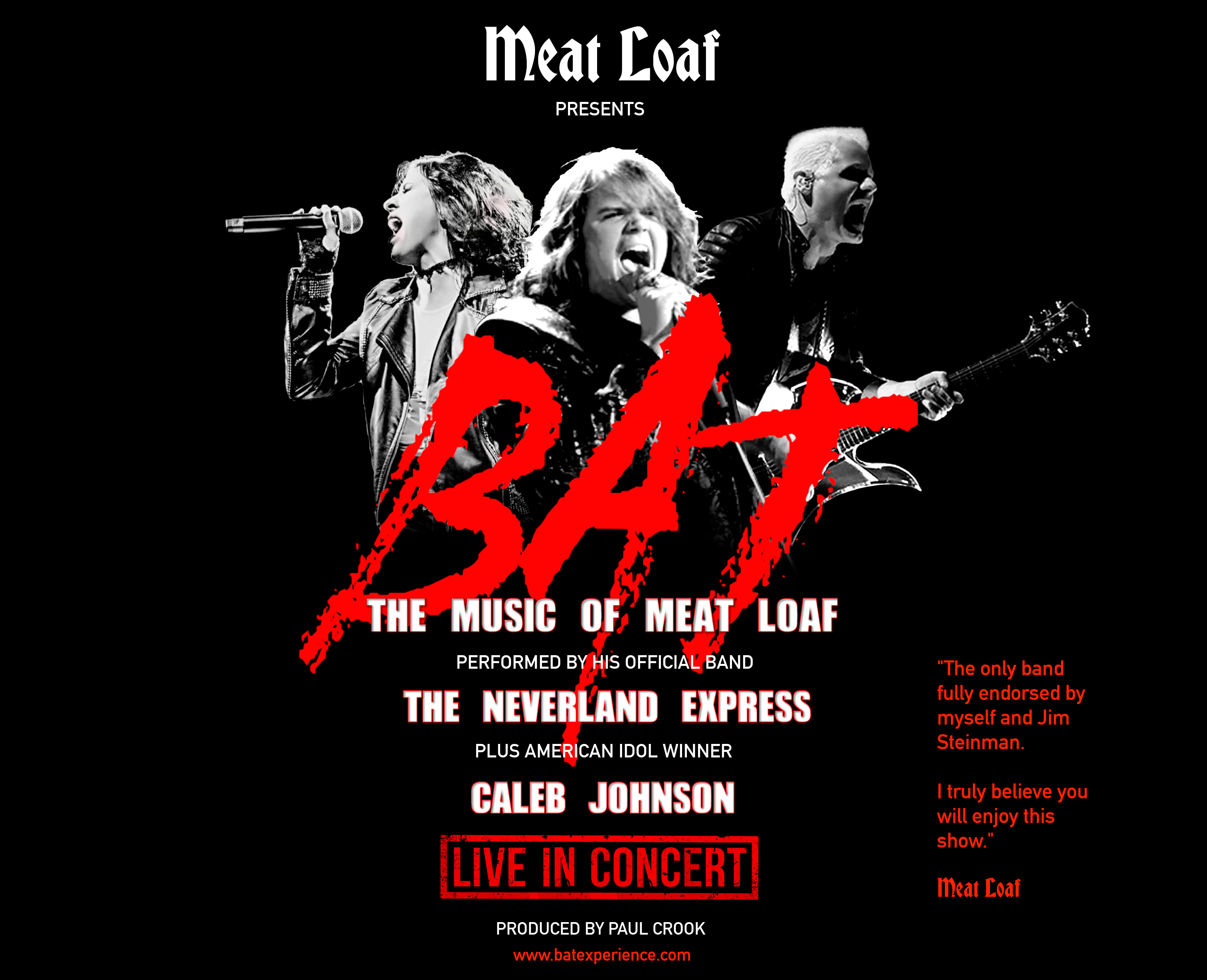 MEAT LOAF PRESENTS BAT: THE MUSIC OF MEAT LOAF