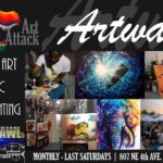 Artwalk at Art Attack