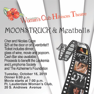 "Moonstruck" and "Meatballs"