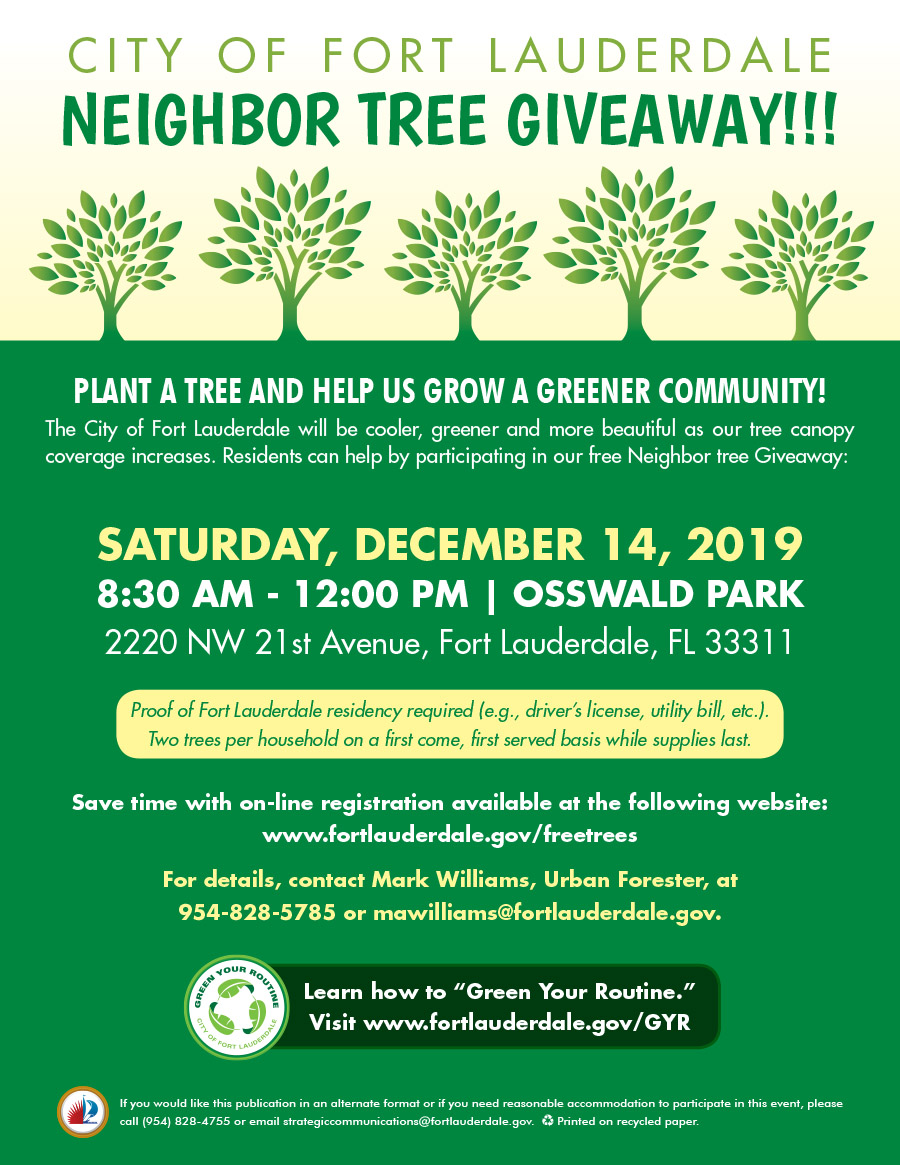 Tree Giveaway