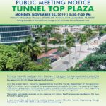 PUBLIC MEETING:  Tunnel Top Park