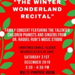 The Winter Wonderland Recital