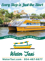 Ad for the Water Taxi