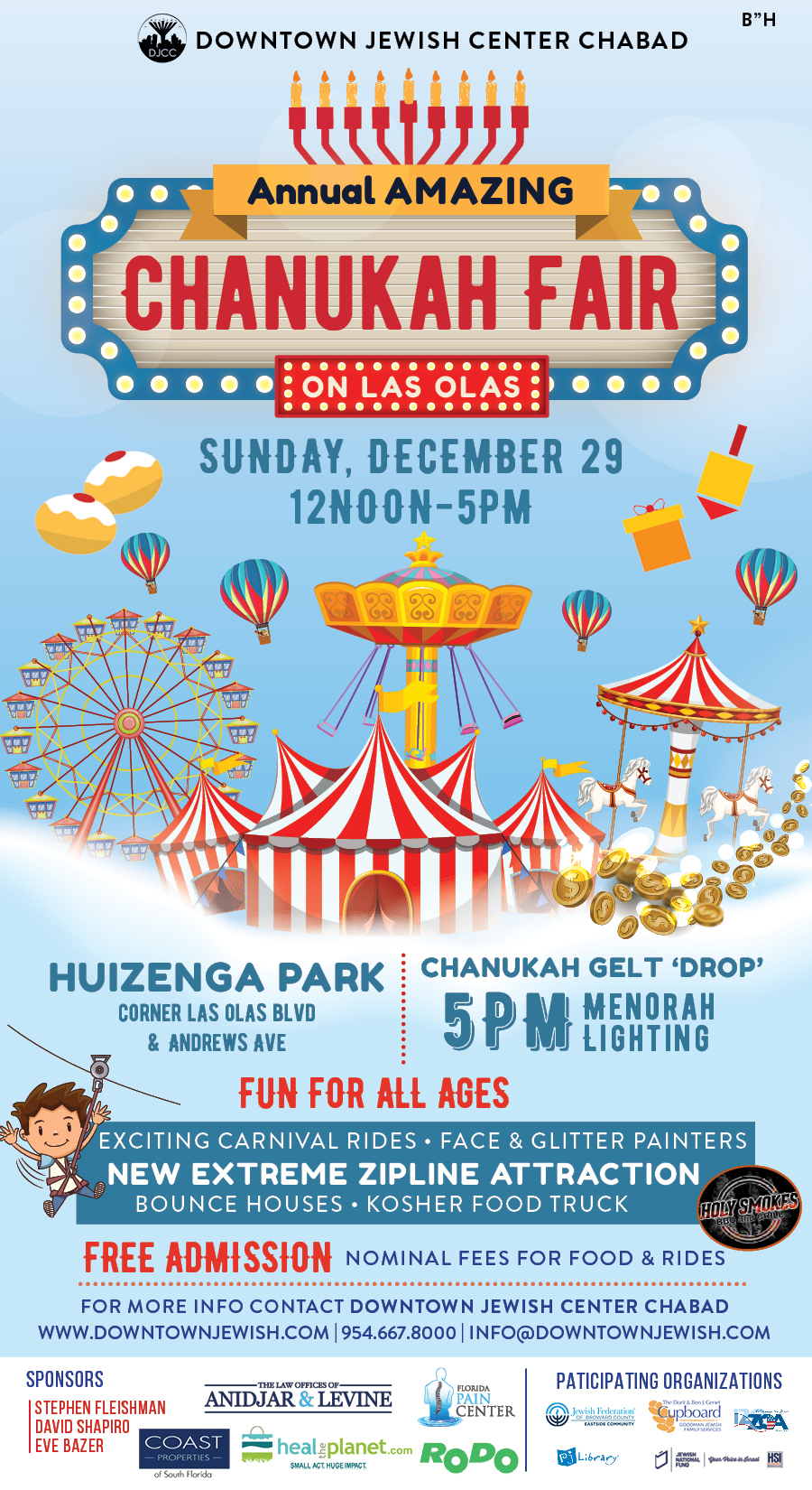 Chanukah Fair on Las Olas