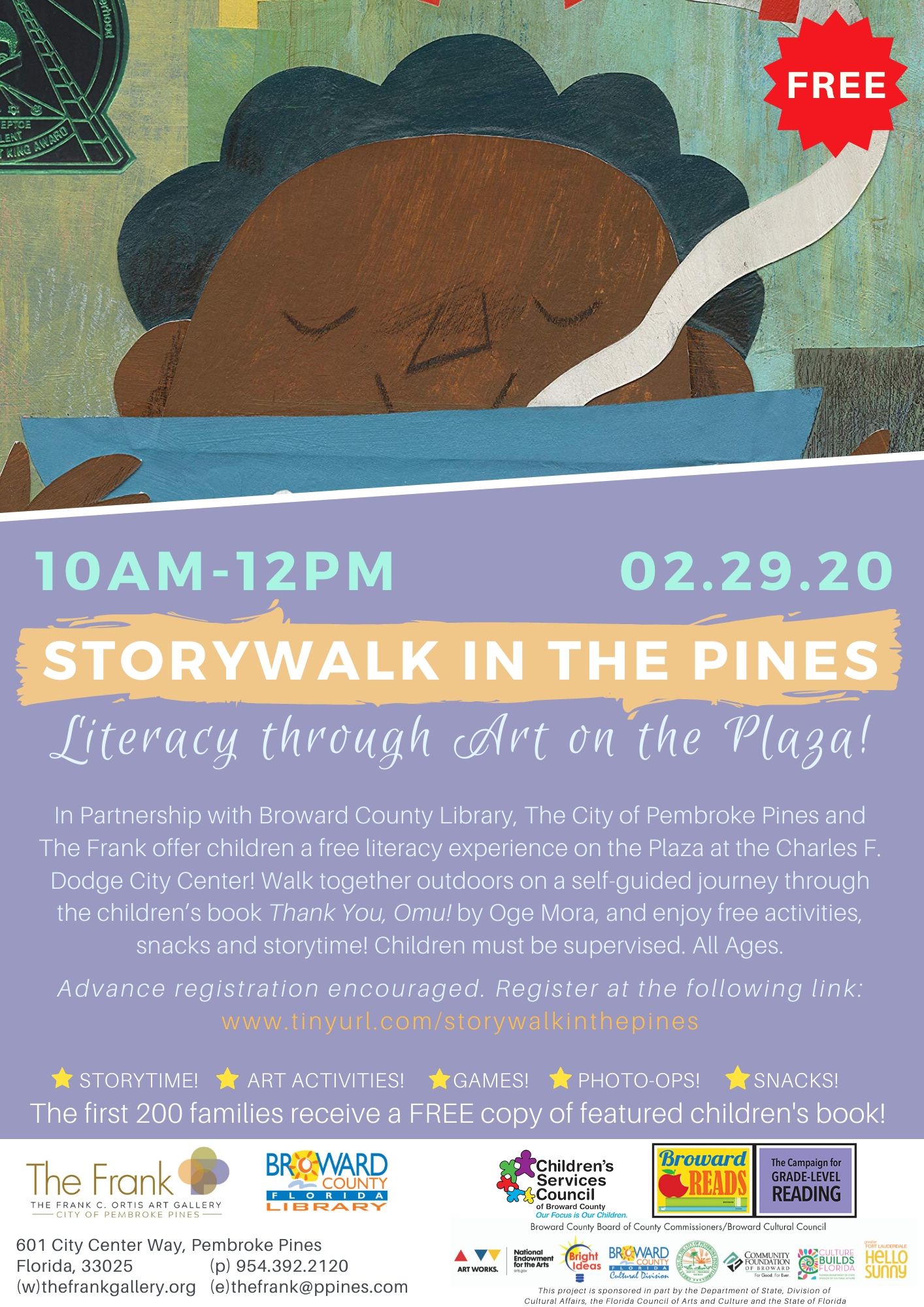 StoryWalk in the Pines: Literacy through Art on the Plaza