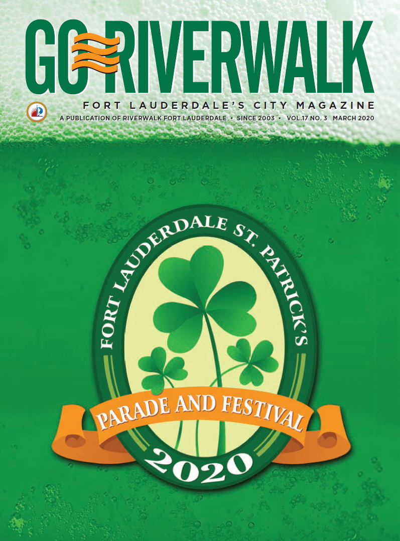 Image of the GoRiverwalk Magazine March 2020 Cover