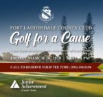 “GOLF FOR A CAUSE” BENEFITTING JUNIOR ACHIEVEMENT OF SOUTH FLORIDA