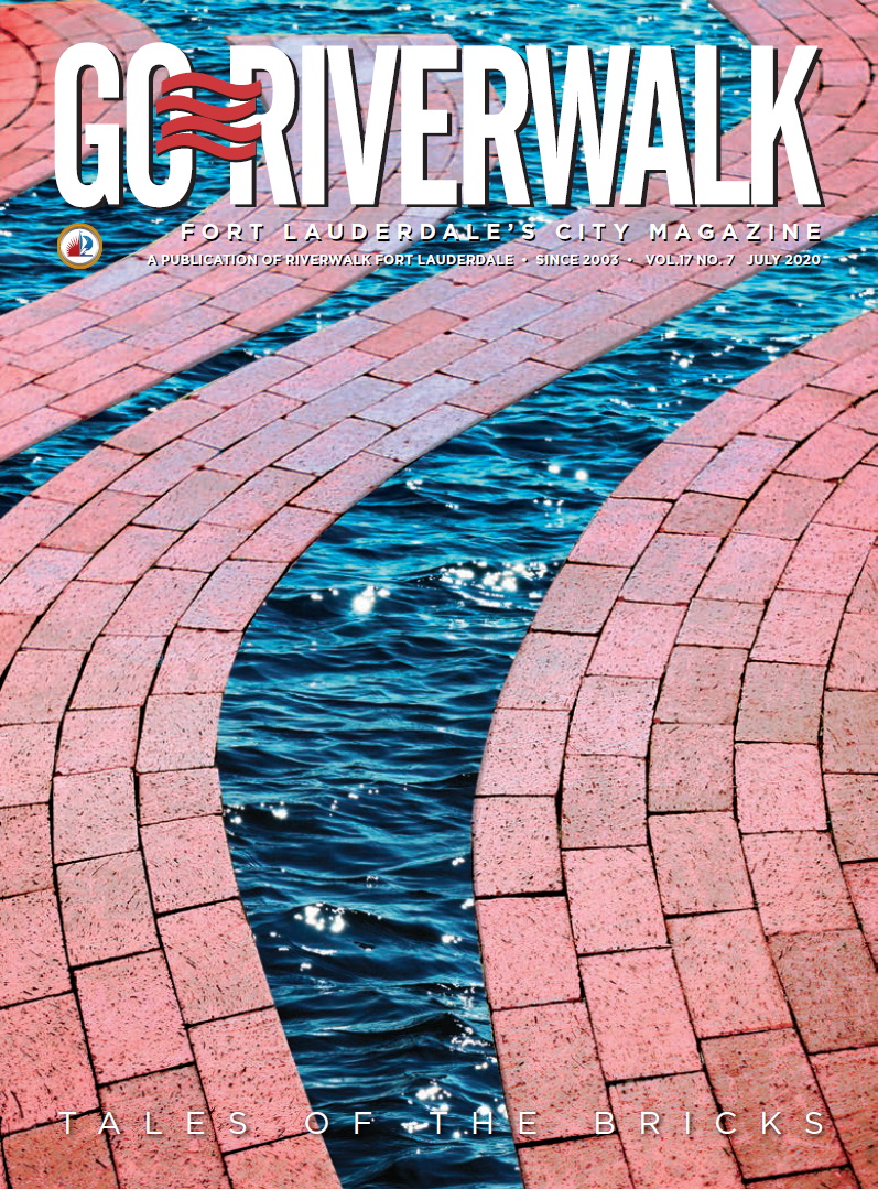 Image of the GoRiverwalk Magazine July 2020 Cover