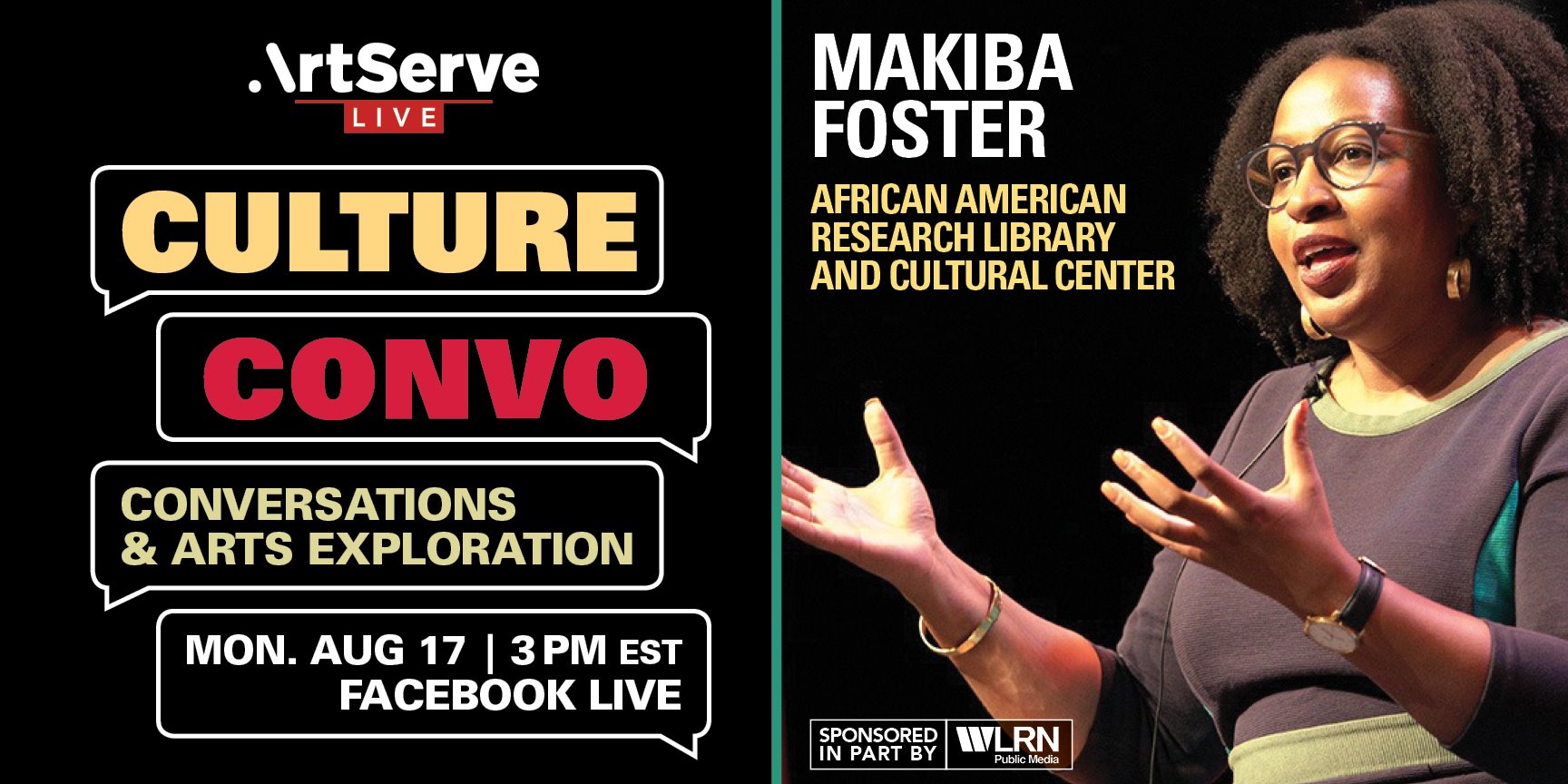 Culture Convo w/Makiba Foster