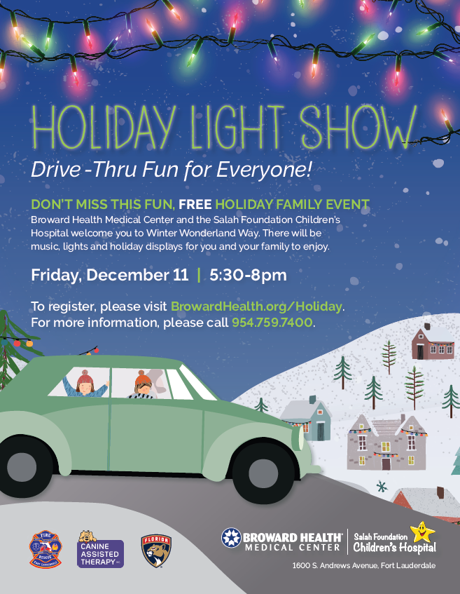 Drive-thru Holiday Light Show