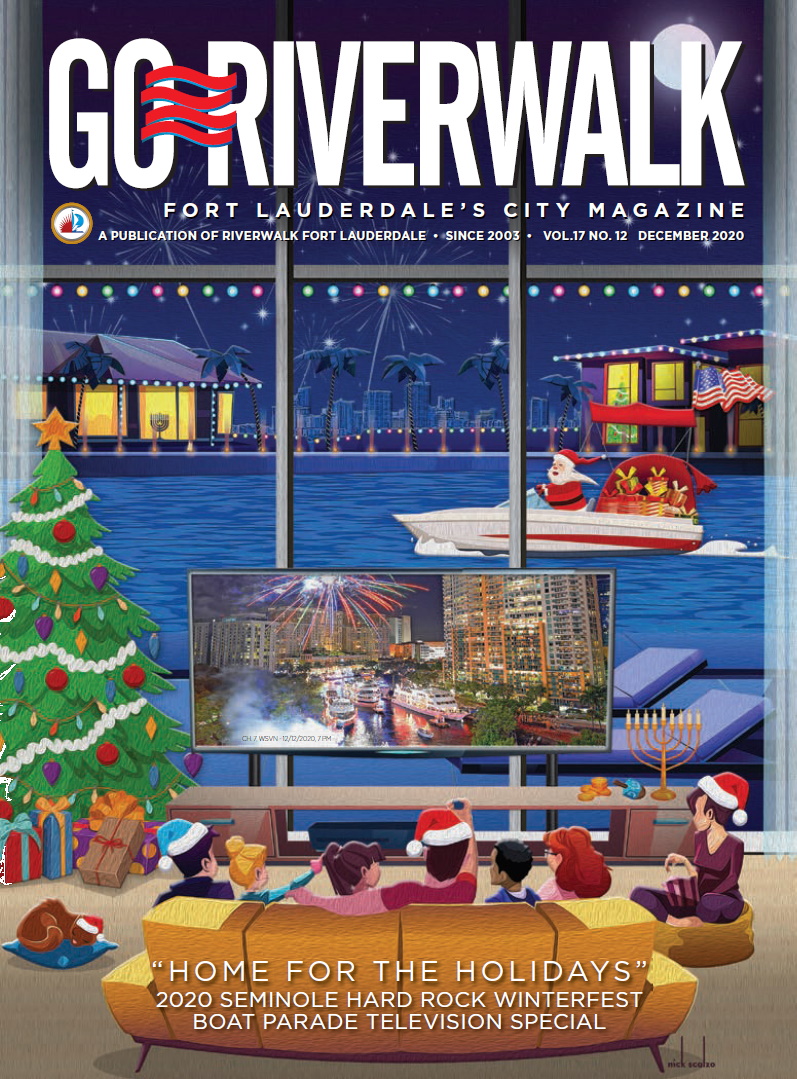 Image of the GoRiverwalk Magazine December 2020 Cover