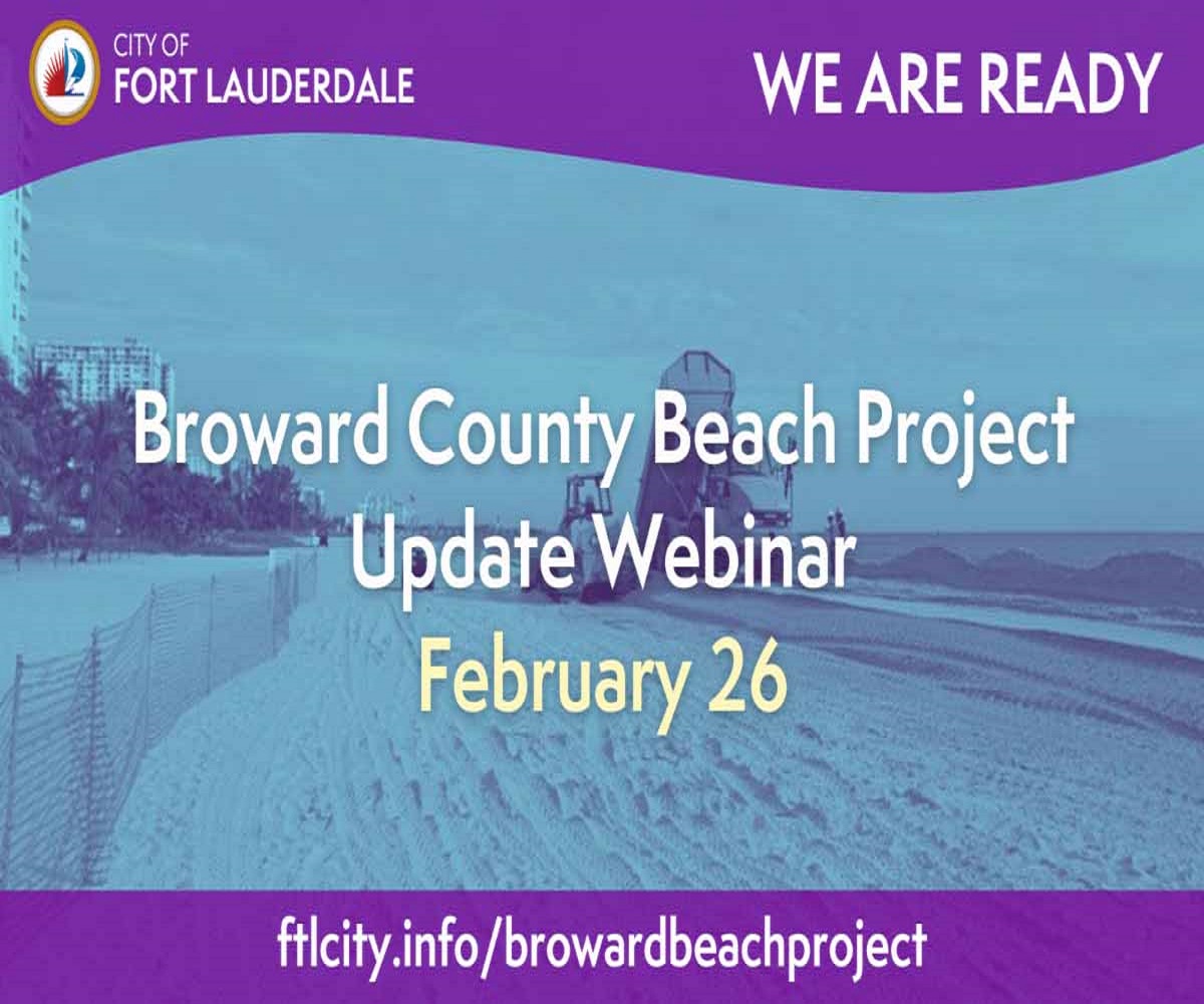 Broward County Beach Project Update Webinar