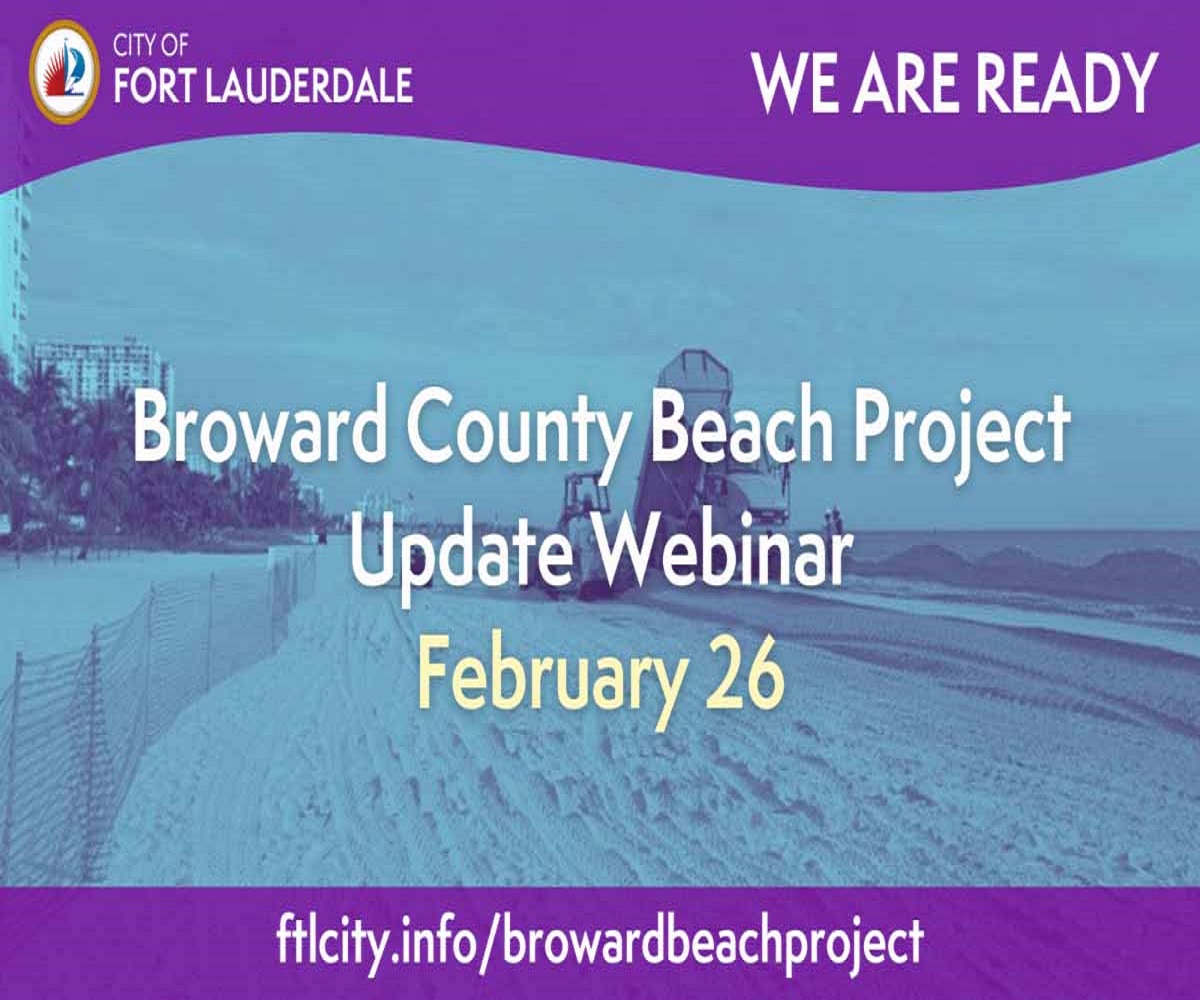 Broward County Beach Project Update Webinar